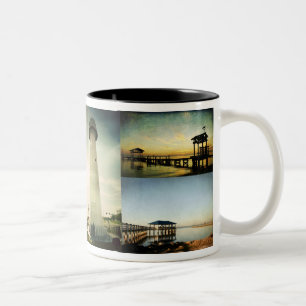 2 Couleurs Tasse de Côte du Golfe du Mississippi