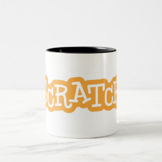 2 Couleurs Tasse de couleur de l'éraflure deux