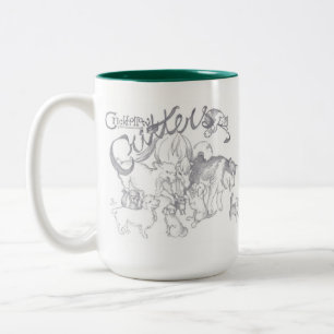 2 Couleurs Tasse de créatures de Crickhollow