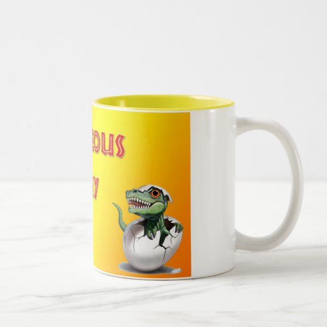2 Couleurs Tasse de Cretaceous Company Coffe (Droit)