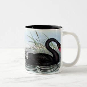 2 COULEURS TASSE DE CYGNE NOIR