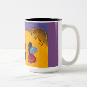 2 Couleurs Tasse de danseur de Buffalo