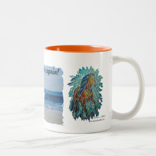 2 Couleurs Tasse de deux images
