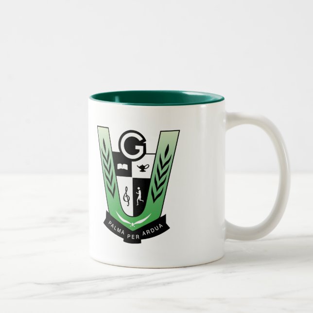 2 Couleurs Tasse de deux tons (Droit)