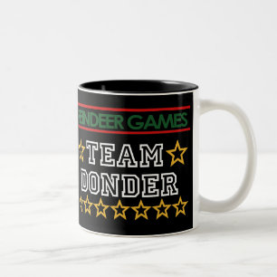2 Couleurs Tasse de Donder d'équipe