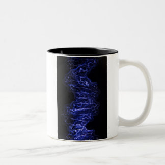 2 Couleurs Tasse de double hélice d'ADN