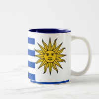Tasse de drapeau de l'Uruguay