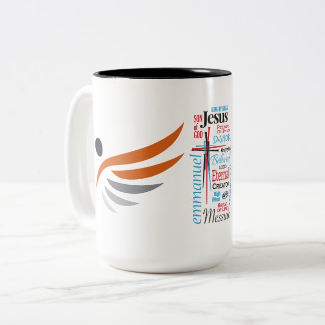 2 Couleurs Tasse de FC (Devant gauche)