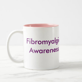 2 Couleurs Tasse de FibromyalgiaAwareness