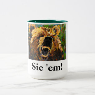 2 Couleurs Tasse de fin de support de sic