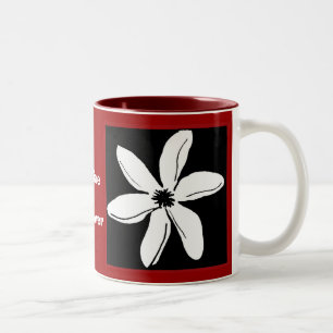 2 Couleurs Tasse de fleur de Tiare