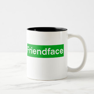 2 Couleurs Tasse de Friendface
