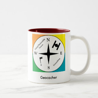 2 Couleurs Tasse de Geocaching