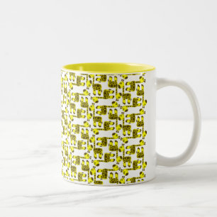 2 Couleurs Tasse de girafe
