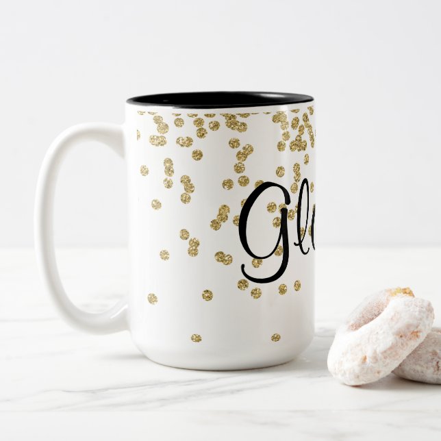 2 Couleurs Tasse de Glamma (Avec donut)
