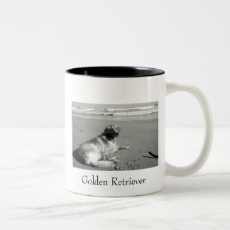 2 Couleurs Tasse de golden retriever