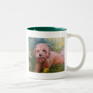 2 Couleurs Tasse de Goldendoodle/Labradoodle