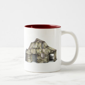 2 Couleurs Tasse de grange