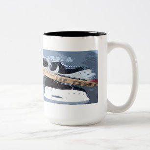 2 Couleurs Tasse de hockey
