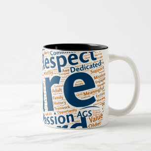 2 Couleurs Tasse de #IAmGeriatrics
