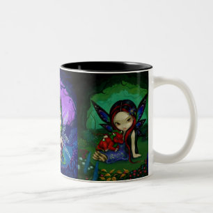 2 Couleurs Tasse "de jardin de Dragonling"