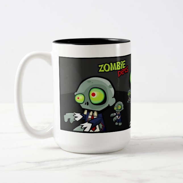 2 Couleurs Tasse de JIM de zombi (Gauche)