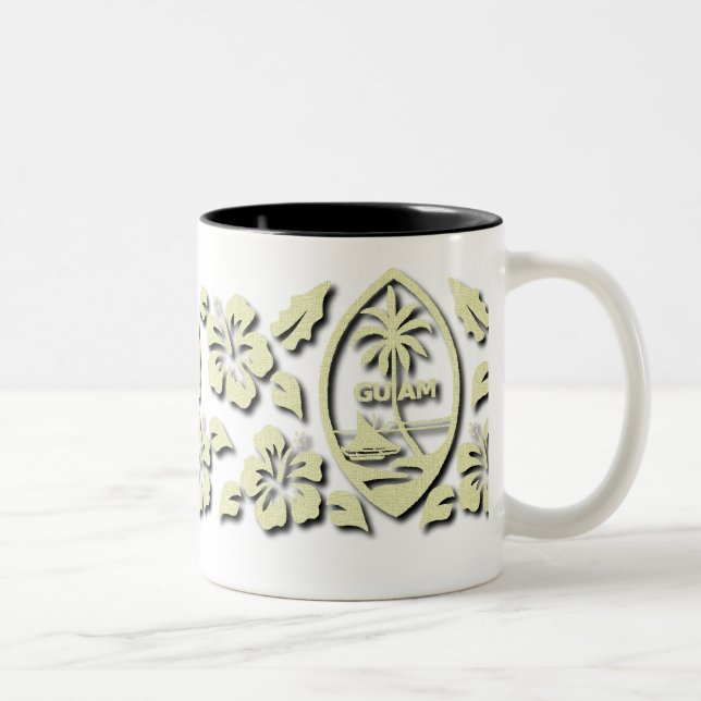 2 Couleurs Tasse de joint de la ketmie w/Guam (Droit)
