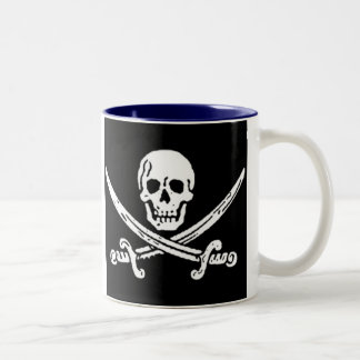 2 Couleurs Tasse de jolly roger