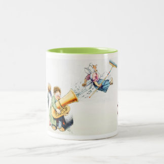 2 Couleurs Tasse de joueur de tuba