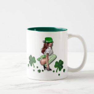 2 Couleurs Tasse de jour de St Patricks