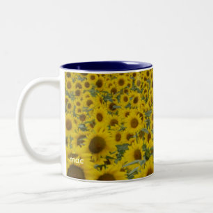 2 Couleurs Tasse de jour ensoleillé