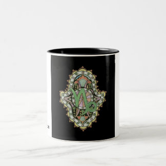 2 Couleurs Tasse de Khamsa de Capricorne