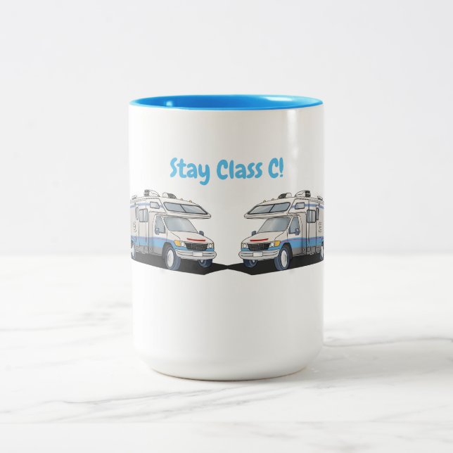 2 Couleurs Tasse de la classe C Motorhome de séjour (Centre)