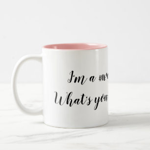 2 Couleurs Tasse de la superpuissance de mère active