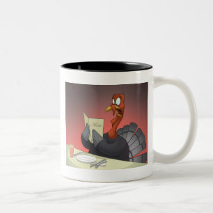 2 Couleurs Tasse de la Turquie de thanksgiving