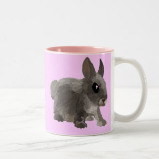 2 Couleurs Tasse de lapin