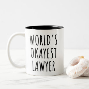 2 Couleurs Tasse de l'Avocat Moyennement Bon du Monde Cadeau