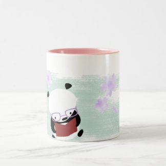 2 Couleurs Tasse de lecture de panda