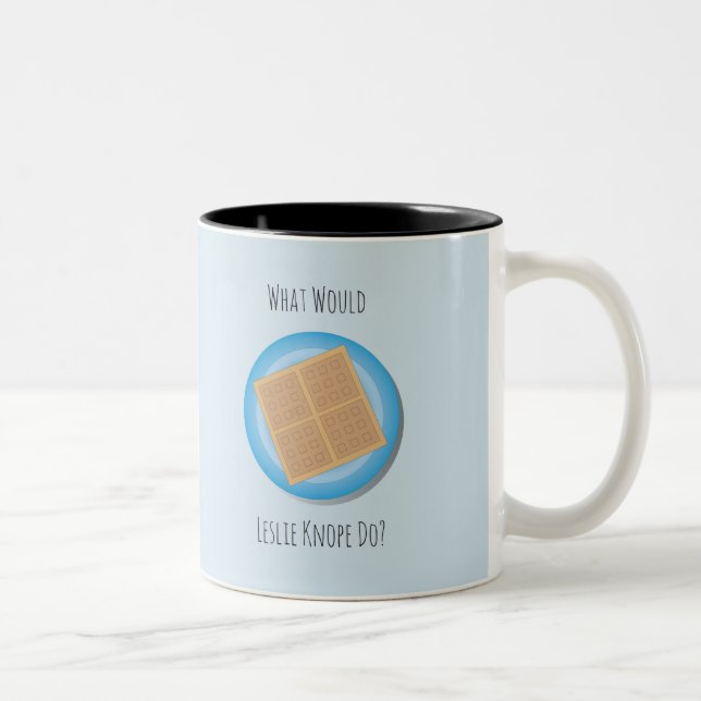 2 Couleurs Tasse de Leslie Knope (Droit)
