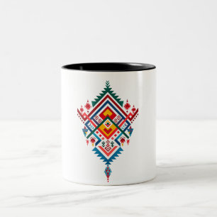 2 Couleurs Tasse de l'héritage Amazigh - Berbère marocain tra