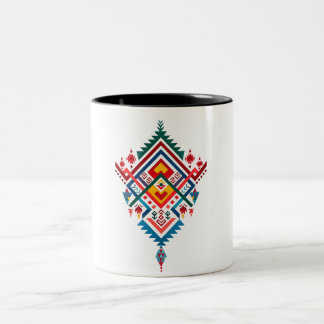 2 Couleurs Tasse de l'héritage Amazigh - Berbère marocain tra