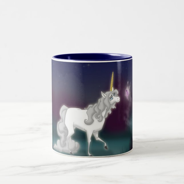 2 Couleurs Tasse de licorne (Centre)