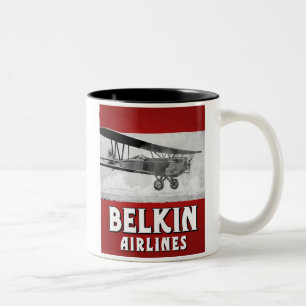 2 Couleurs Tasse de lignes aériennes de Belkin