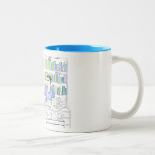 2 Couleurs Tasse de livre de coloriage d'Adrien et de Jake