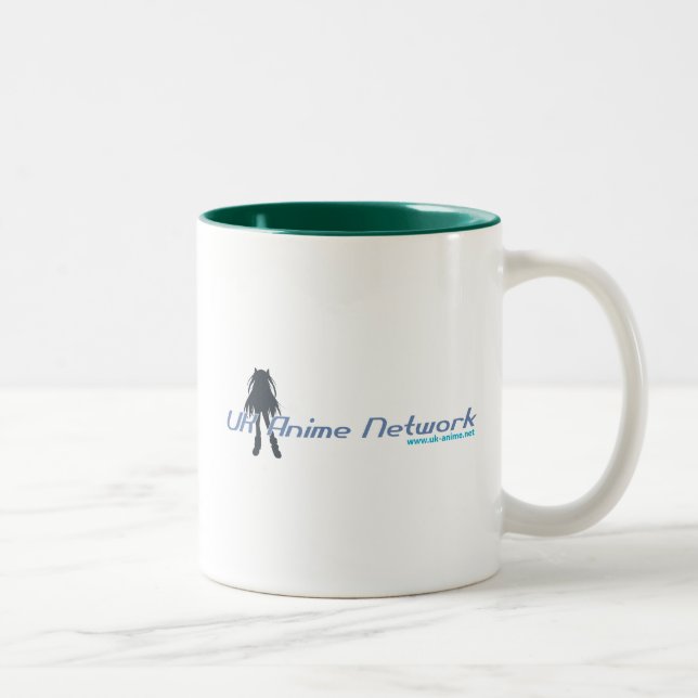 2 Couleurs Tasse de logo d'UKA (Droit)