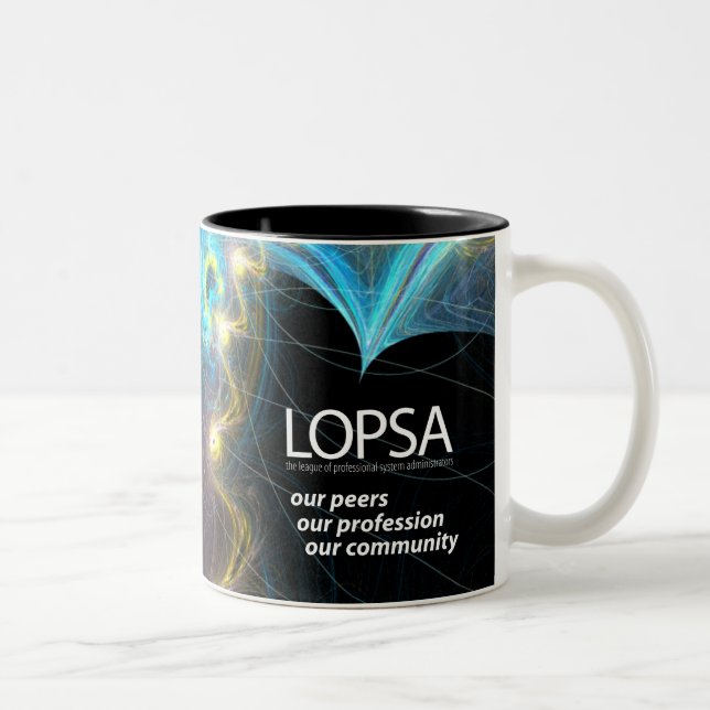 2 Couleurs Tasse de LOPSA (Droit)