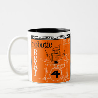 2 Couleurs Tasse "de LP ROBOTIQUE de BATTEMENT" de lac autumn