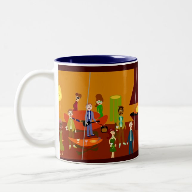 2 Couleurs Tasse de luxe de Chambre de partie ! (Gauche)