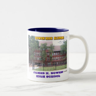 2 COULEURS TASSE DE LYCÉE DE BOWEN