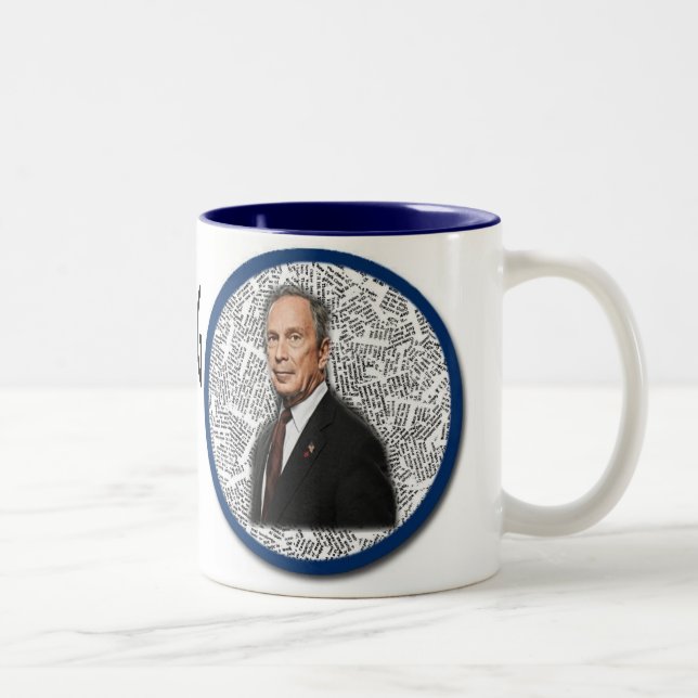 2 Couleurs Tasse de maire Bloomberg de 2009 NY (Droit)